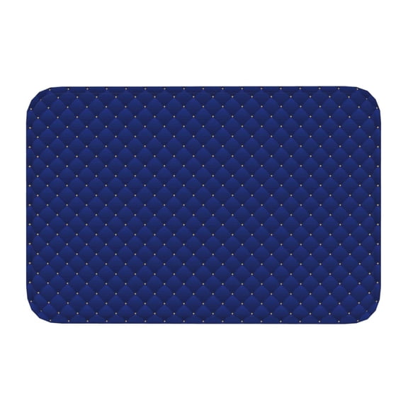 Kdxio Navy Blue,16" x 24", Non-Slip Front Door Mats,Outdoor Welcome Mat Washable