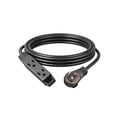 thumbnail image 1 of Cable de extensión DEWENWILS, enchufe plano giratorio de 360°, 15 pies, negro, 1 of 9