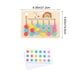thumbnail image 3 of Juguete de piscina, juguete para bebés, juguete para niños pequeños. Tablero de rompecabezas de madera con bolas de colores de varios canales. Juego de cuatro bolas de colores para enseñar a caminar y, 3 of 6