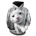 thumbnail image 2 of Nueva sudadera con capucha Kawaii con estampado 3D de gato de gran tamaño para hombres y mujeres, sudadera con capucha de manga larga de gran tamaño, sudaderas, ropa, 2 of 5