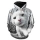 thumbnail image 2 of Nueva sudadera con capucha Kawaii con estampado 3D de gato de gran tamaño para hombres y mujeres, sudadera con capucha de manga larga de gran tamaño, sudaderas, ropa, 2 of 4