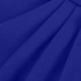 thumbnail image 4 of IROINID Clearance Womens Plus Size Tops Lounge Solid Color Long Sleeve Tie Lapel Jacket Top Blouse,Blue, 4 of 6