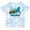 Tie Dye Blue, variant on Inktastic 4th Birthday Monster Truck Boys Toddler T-Shirt