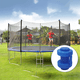 thumbnail image 4 of Juego de tapas azules para trampolín, 25 mm, para extremos de colchonetas de salto (paquete de 8), 4 of 5