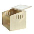 thumbnail image 4 of BELOVING Wood Hamster Cage Breathable Nesting Box for Chicken for Mouse Mice Hedgehog 40cmx30cmx30cm, 4 of 10