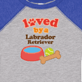 thumbnail image 4 of Inktastic Labrador Retriever Loved by a Boys or Girls Baby Bodysuit, 4 of 5