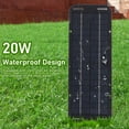 thumbnail image 3 of Célula Solar, Panel Solar 20W Resistente A Todas Las Condiciones Climáticas Para RV, 3 of 8