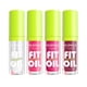 thumbnail image 1 of MLSMILE Juego de 4 colores de esmalte de labios con aceite para labios, brillo teñido, brillo de labios, aceite para rellenar, labios hidratantes y nutritivos, juego de cuidado de labios fresco y suav, 1 of 5