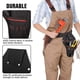thumbnail image 3 of Bolsa de herramientas con cinturón, bolsa portaherramientas para taladro eléctrico, funda para herramientas con cinturón de herramientas ajustable para electricista, técnico de carpintero Sailing  Electrónica, 3 of 3