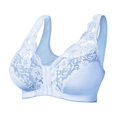 Comfortable Bras for Women,Front Buckle Sports Bra Plus Size Underwire