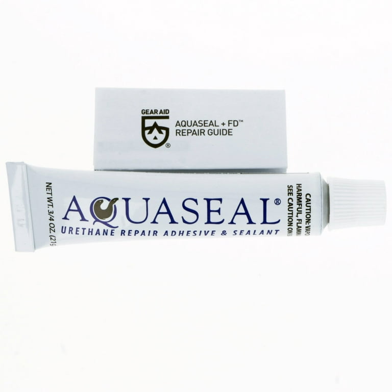 GEAR AID Aquaseal FD Flexible Repair Adhesive for Outdoor Gear and Vinyl,  Clear Glue 8 Oz Adhesive