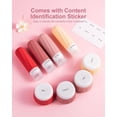 thumbnail image 4 of Micebay Travel Bottles for Toiletries 8 Pack, Travel Size Toiletries, Tsa Approved Travel Size Containers 3oz, with Travel Essentials Clear Bag, Leak Proof Silicone Squeezable Creams Jars, 4 of 9