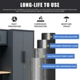 thumbnail image 6 of HPDMC 15-Piece Corner Garage Storage Cabinet System - Heavy Duty Workshop Set w/ Corner Cabinet, Workbench, Pegboard & Lockable Drawers | Metal Tool Organization System for Garage/Workshop, 6 of 9