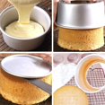 thumbnail image 3 of 3pcs Cake Pan Set,for Cake Ba (4 Inch 7 Inch 8 Inch, 3 of 5