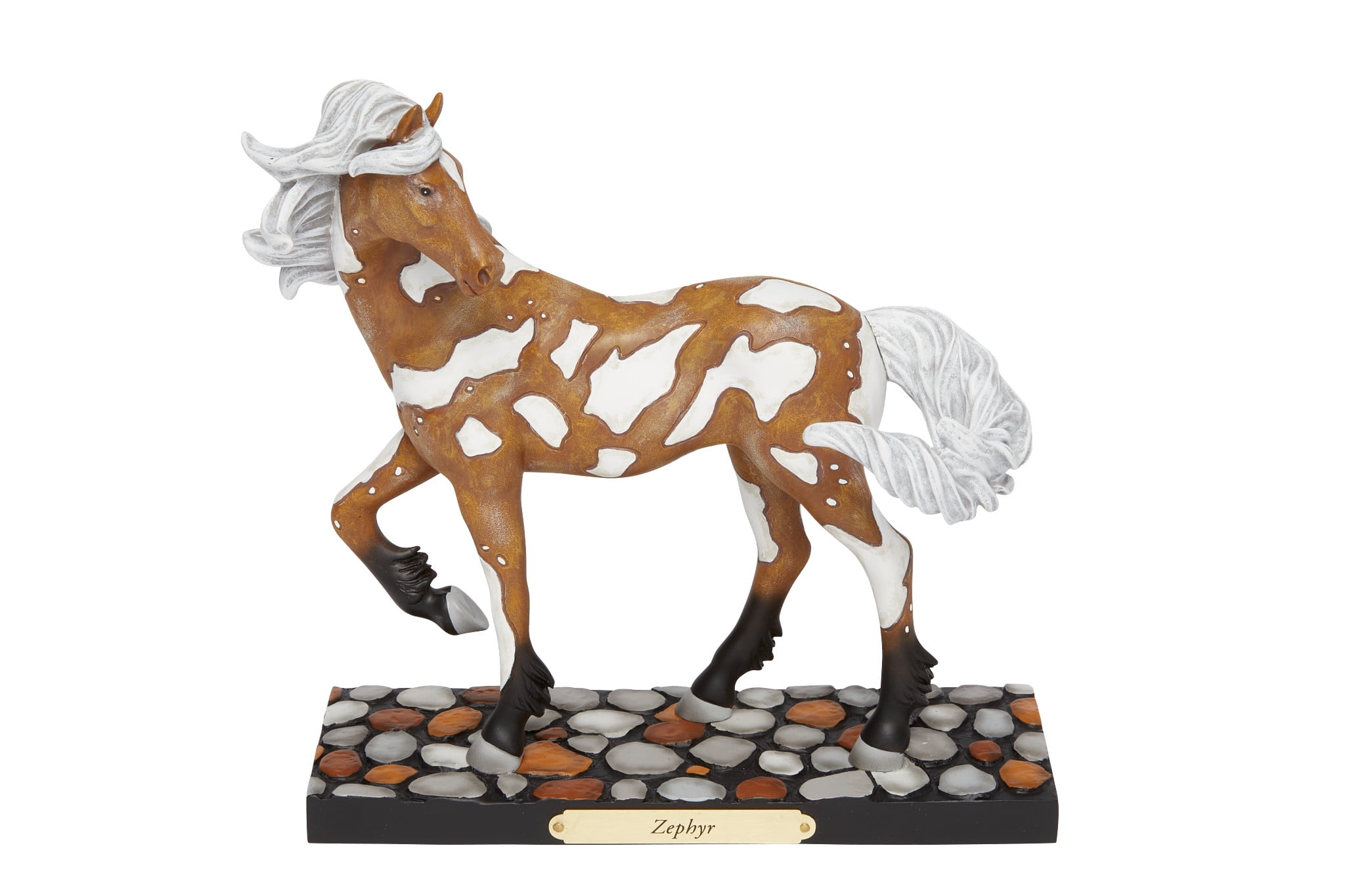 Trail of Painted Ponies Crossing Rainbow Bridge Horse Figurine 5.5