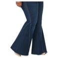 thumbnail image 7 of Sofia Jeans Women's Plus Size Melisa Curvy High-Rise Super Flare Pull-On Jeans, 7 of 7