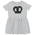 thumbnail image 3 of Inktastic Oktoberfest Pretzel Girls Toddler Dress, 3 of 5
