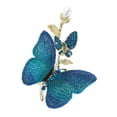 thumbnail image 5 of SmartBy Rhinestone Butterfly Brooch for Women Faux Pearl Butterfly Insect Lapel Pin Sparkly Animal Jewelry for Suits Hats Accessory, 5 of 7