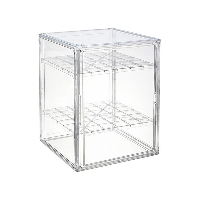 STARTIST Vitrine Transparente pour Figurines de Collection Modèle Poupée Chaussures 3 Niveaux