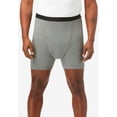 thumbnail image 2 of KingSize Men's Big & Tall Leakproof Boxers, 3-Pack, 2 of 5