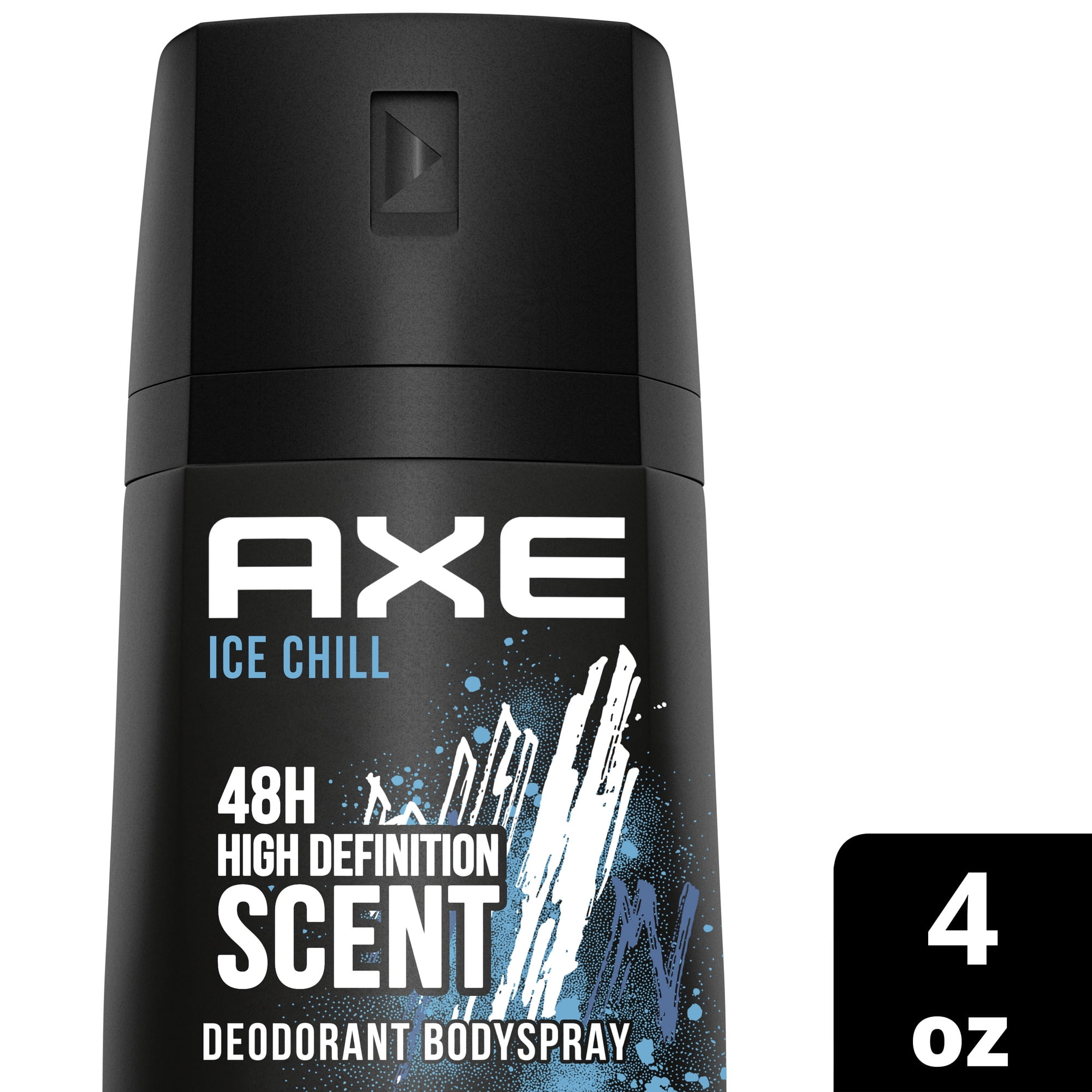 AXE Dual Action Body Spray Deodorant for Men, Ice Chill Icy Menthol Formulated without Aluminum, 4.0 oz Walmart.com