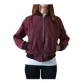 thumbnail image 3 of Chamarra Bomber Dama Con Cierre En Manga + Mochila De Regalo, 3 of 7