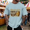 thumbnail image 2 of XIAOCHA Mens Oktoberfest Graphic Print T Shirt Short Sleeve Tees Holiday Crewneck Tops, 2 of 4