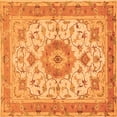 thumbnail image 1 of Ahgly Company Indoor Square Persian Orange Traditional Area Rugs, 7' Square, 1 of 1