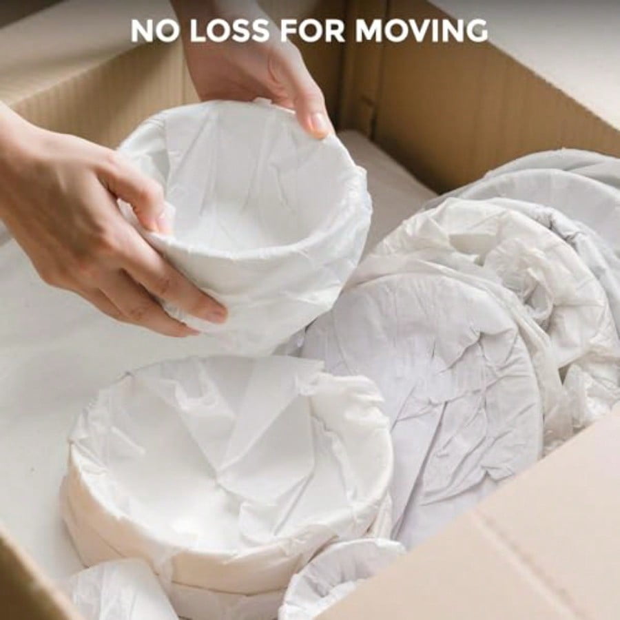 2000 Sheets White Tissue Paper Bulk 15 x 20 Packing plies for Moving Packaging Gift Wrapping Tissue Paper for Gift Bags Weddings Birthday Holidays and Christmas Crafts Decor