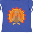 thumbnail image 4 of Inktastic Thanksgiving Turkey Boys or Girls Toddler T-Shirt, 4 of 5