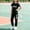 Black, variant on ITSAME Girls Athletic Outfits 2-Piece Quick-Dry Short Sleeve T-Shirt & Tapered Pants Kids Sportswear Set Black Size 9