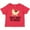 Red, variant on Inktastic Cute Chicken Farming Boys or Girls Toddler T-Shirt