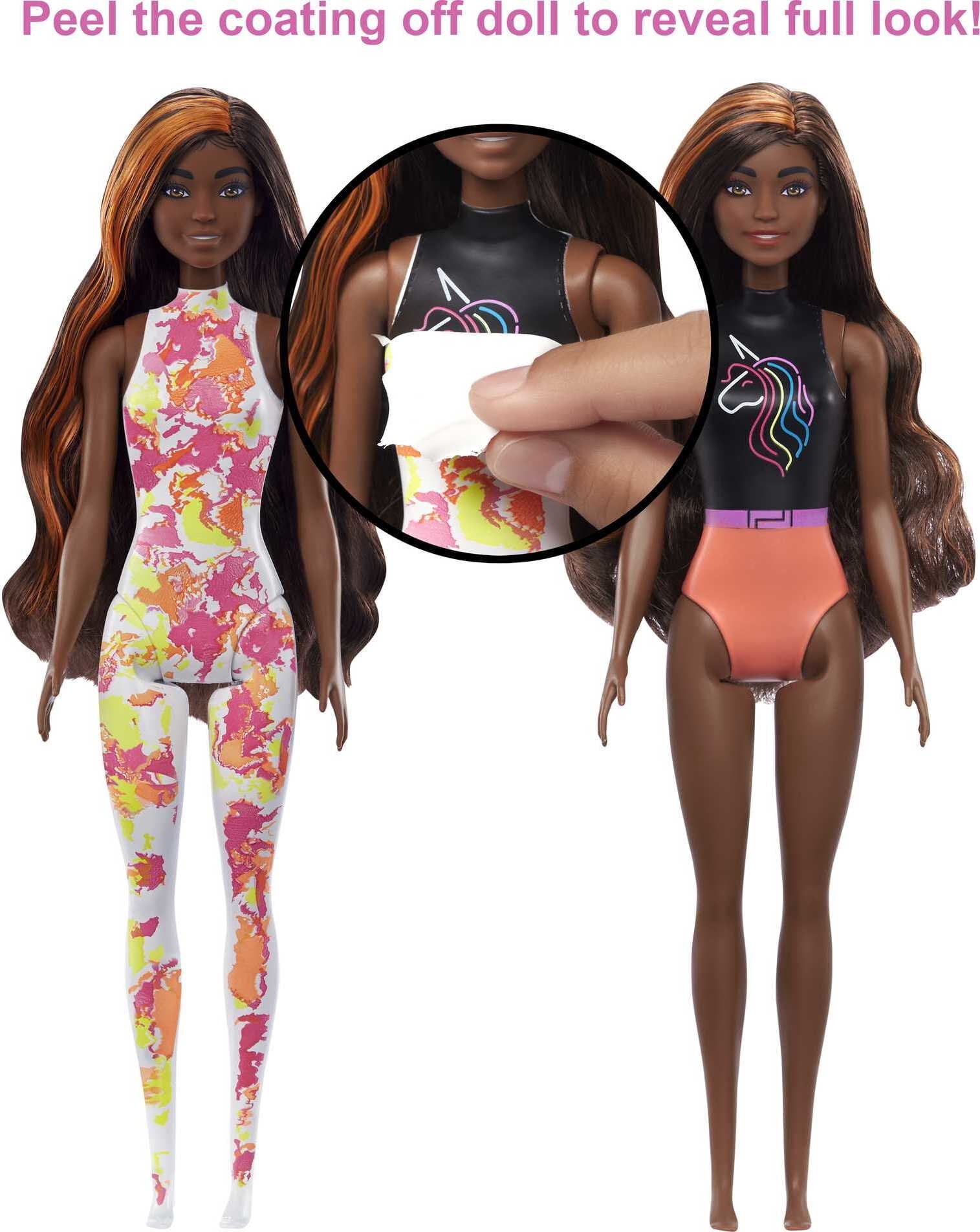 Barbie Color Reveal Totally Neon Fashions Doll