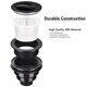 thumbnail image 3 of Byootique Salon Drainer Kit with Basket Strainer Cover for Shampoo Bowl Wash Basin Barber, 3 of 9