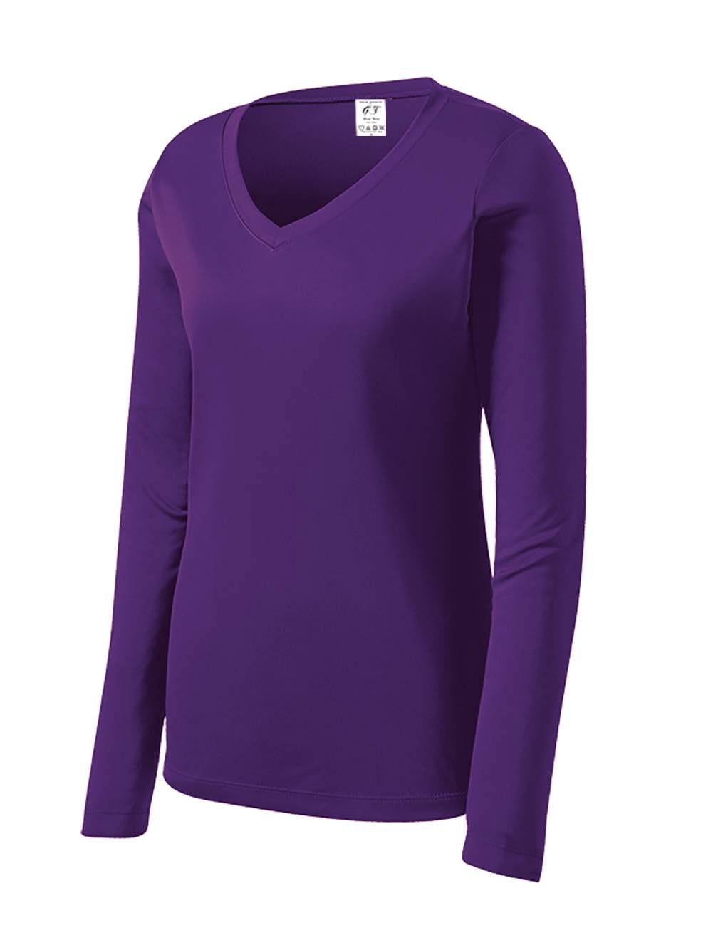 Gravity Threads T-Shirt à Manches Longues pour Femmes - Violet - Très Grand