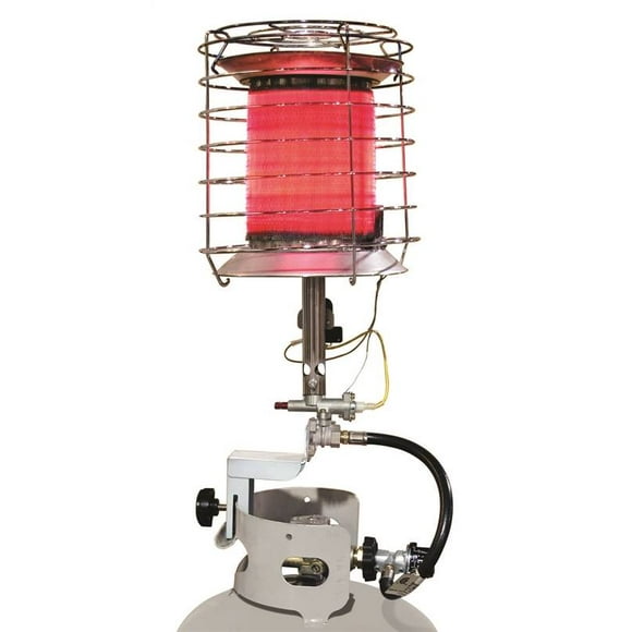 World Marketing TT-360 Portable Tank Top Heater, 30K/35K/40K Btu, 1000 sq-ft, Propane Gas