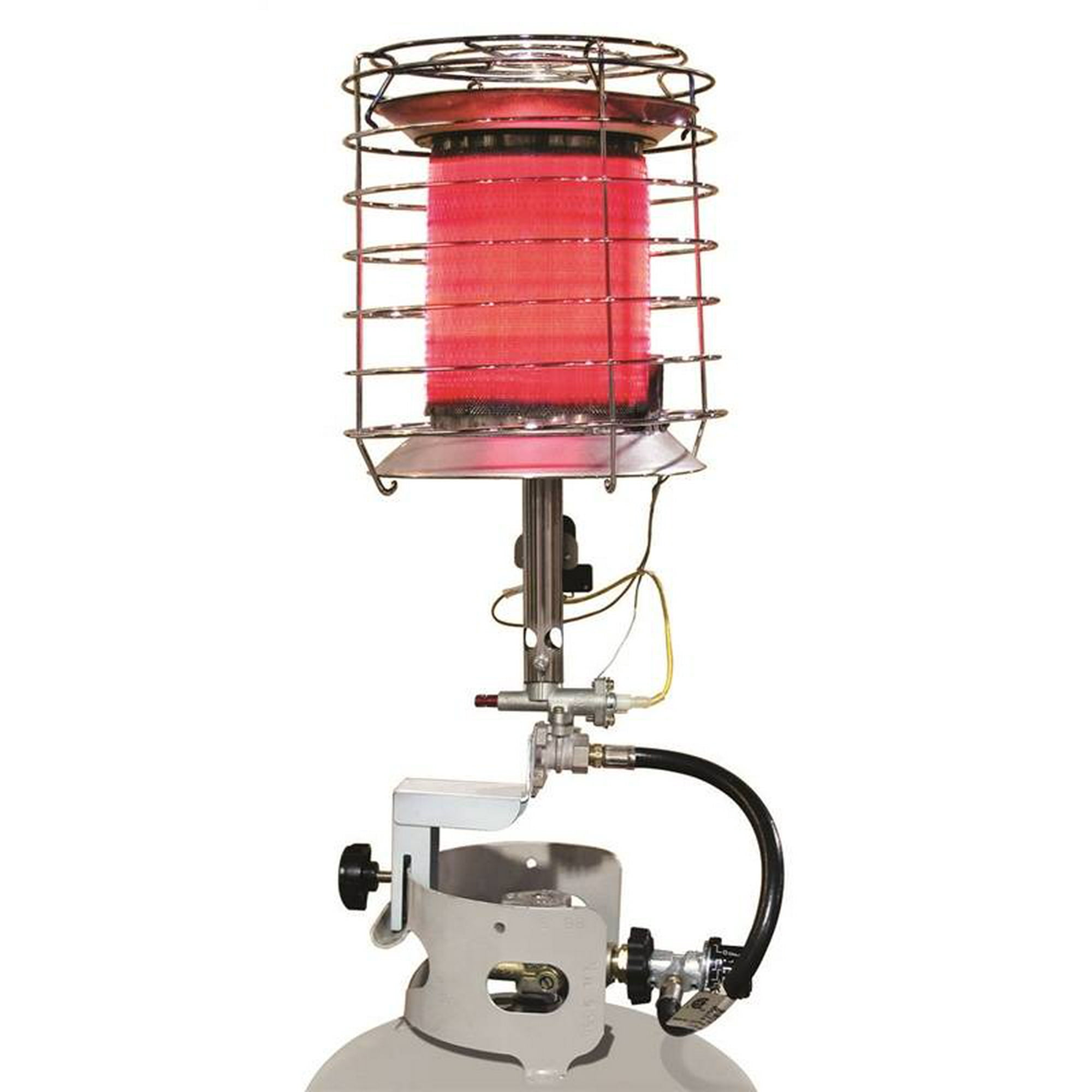 World Marketing TT-360 Portable Tank Top Heater, 30K/35K/40K Btu, 1000 sq-ft,  Propane Gas | Walmart Canada