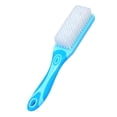 thumbnail image 5 of harmtty Shoe Brush Soft Bristle Non-Slip Comfortable Grip Hanging Hole Easy to Store Multifunctional Reusable Long Handle Clothes Shoes Scrub Brush Kitchen for Bathroom,Green, 5 of 8
