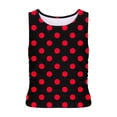 thumbnail image 2 of Cilsoka Womens Tank Tops Summer Sleeveless T Shirts Casual Loose Letter Printed Graphic Tees Blouses, Graphic Tank Tops for Women Plus Size, 2 of 4
