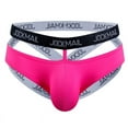 thumbnail image 6 of JOCKMAIL Men's Sexy Jockstrap Ice Silk Breathable Thongs Men's Thong Jockstrap Underwear, 6 of 7