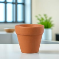 CIMAXIC 12pcs Mini Terracotta Pots Planter Pots for Indoor Plants with Drainage Holes on Shelves