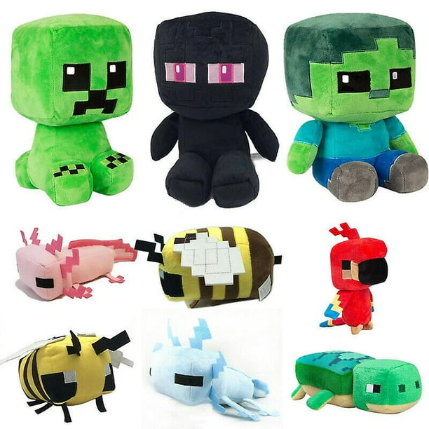For Kids Gift Xmas Minecraft Animal Plush Toys Stuffed Animals Soft Toy Plush zhangyuxiang LED