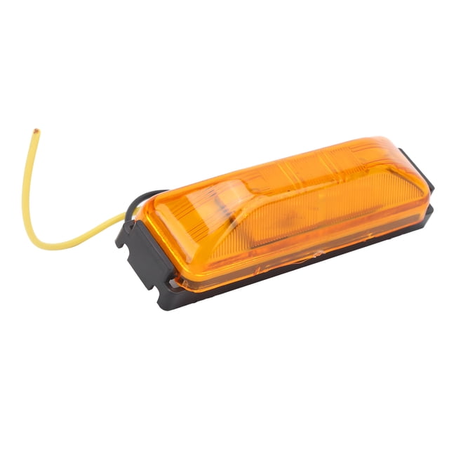 Luz de posición lateral ANGGREK Indicador lateral de camión ámbar brillante impermeable a prueba de golpes