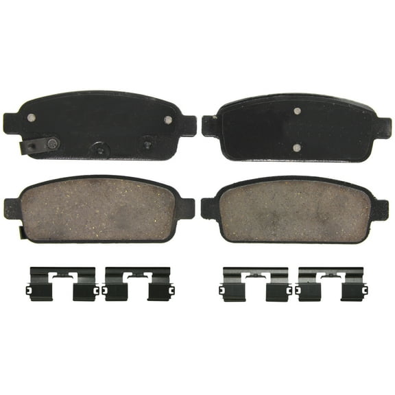 Wagner QuickStop ZD1468 Ceramic Disc Brake Pad Set Fits select: 2011-2015 CHEVROLET CRUZE, 2016 CHEVROLET CRUZE LIMITED