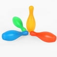 thumbnail image 4 of Bowling Toy 12Pcs/Set Kids Solid Color Pins Balls Bowling Game Indoor Sport Development Toy, 4 of 6