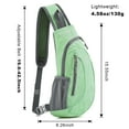 thumbnail image 6 of G4Free Sling Bags Men and Women Shoulder Backpack Small Crossbody Chest Sling Backpack, 6 of 8