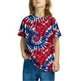 thumbnail image 2 of GERsome Kids American Flag T-Shirts Toddler Boys Girls 4th of July Shirts American Flag Patriotic Tee Tops Independence Day Short Sleeve, 7-8 Years, 2 of 4
