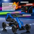 thumbnail image 2 of Electric Go Kart for Kids,12V Battery Powered Pedal Go Karts for Toddlers,Outdoor Ride On Toy Vehicle Toy Gift for Boys Girls, 2 of 7