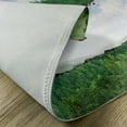 thumbnail image 5 of Ambesonne Green Place Mats Set of 4, Hot Air Balloon Mountain, Standard Size, Green, 5 of 6