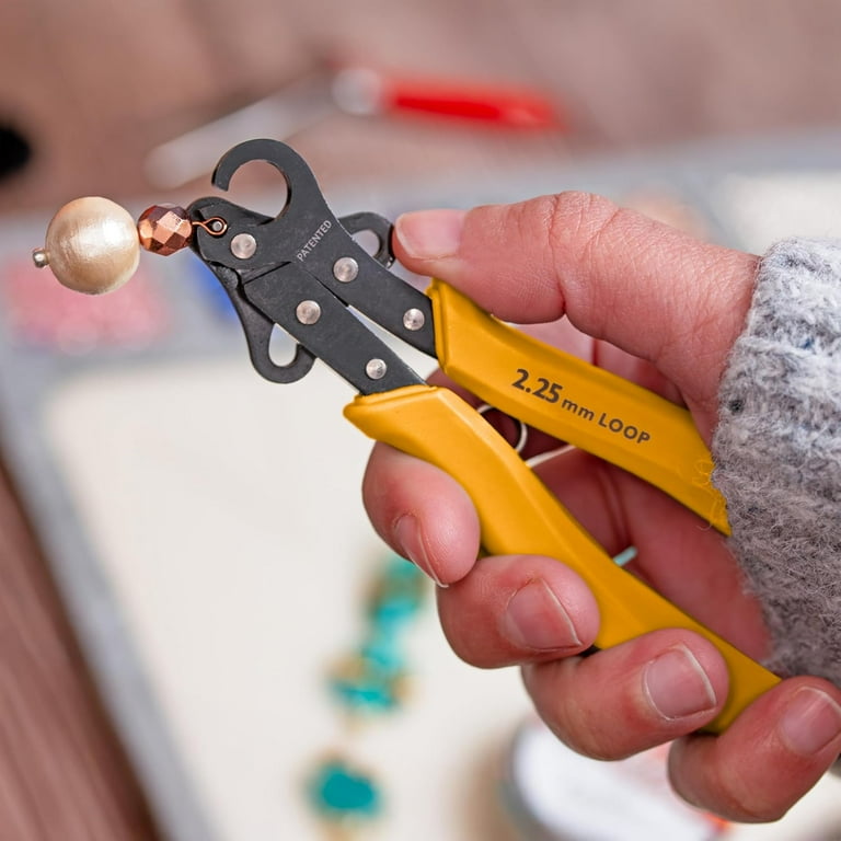 Beadsmith Jewelry Making Tools, 1-Step Looper Pliers, 2.25mm